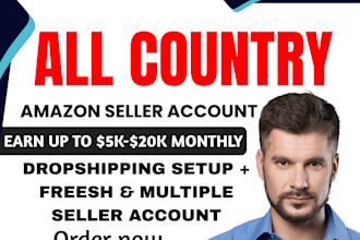 create all country amazon seller account amazon dropshipping setup amazon fba