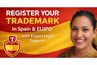 register your trademark in spain and euipo with expert legal support