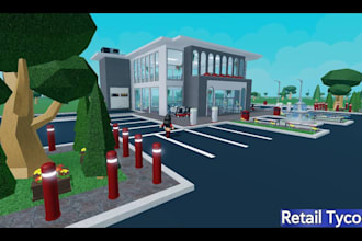 create a complete roblox game, simulator, obby, tycoon roblox game development