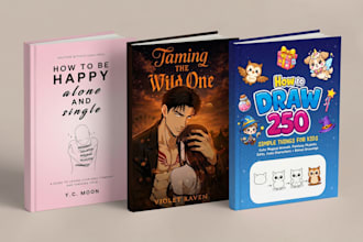 design a bestselling style KDP book cover