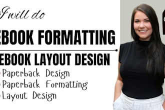 do book layout design book editing book proofreading book formatting manuscript