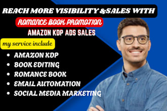 boost your romance book sales with kindle promotion and amazon seo