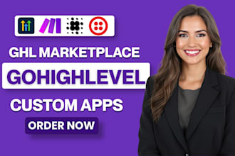 develop gohighlevel custom app, API integration, automation and marketplace apps