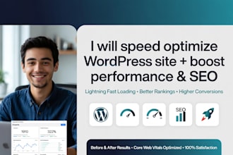 speed optimize wordpress site boost performance and seo
