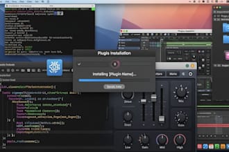 develop vst audio plugin, software installation, macos, ux design, aax plugin