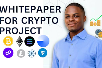 write and design investor ready crypto whitepapers