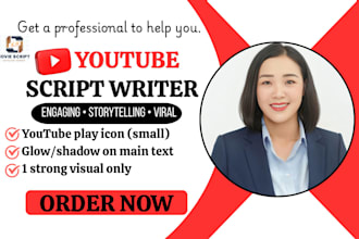 write engaging youtube scripts for faceless and storytelling videos
