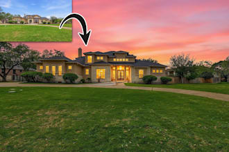 create virtual twilight, day to dusk