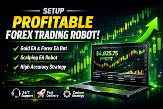develop a finance xauusd trading bot, gold trading bot, scalping trading bot