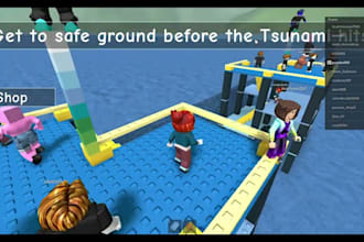 create escape tsunami roblox game, escape tsunami using brainrots, fix any bugs