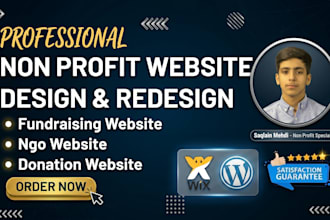 design non profit website charity website nonprofit website donation website ngo