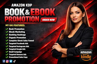 create ebook promotion ebook marketing amazon KDP professional sales funnel