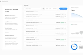 develop a custom web app or internal tool for your company