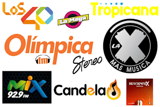 airplay your song and promote it on colombia radio stations