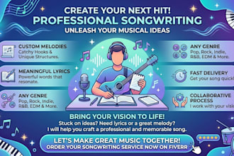 write you a custom song