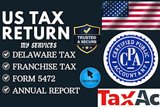 file form 5472, 1120, 1040nr, 1065 to irs as us cpa
