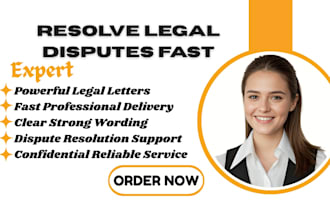 write a landlord or tenant dispute letter for eviction, rent or deposit issues