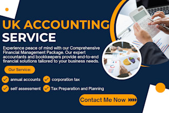 be your uk accountant, self assessment, corporation tax, annual accounts, uk vat