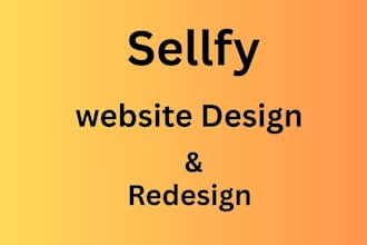 sellfy design and redesign your store