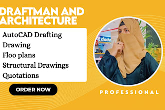draft architectural plans in autocad, draftsman