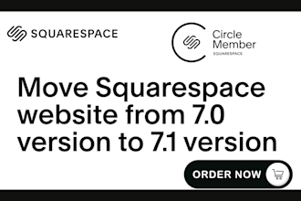 migrate squarespace 70 to 71 with full redesign and fluid engine layout