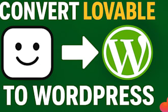 convert lovable website to wordpress elementor, lovable ai, lovable to wordpress
