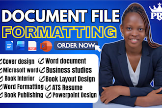 do professional microsoft word and powerpoint document formatting