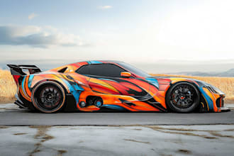 design a professional vehicle wrap and car branding