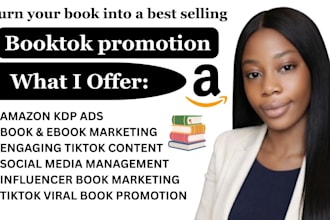 promote your book on booktok with tiktok marketing