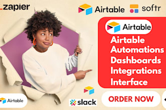 build a custom airtable database, interface and automation system