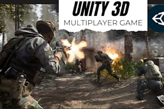 develop unity 2d 3d multiplayer game, unity mobile game development, scripting