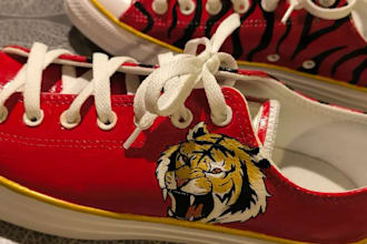 create a custom design on shoes for you