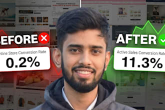 a cro audit and conversion rate optimization for shopify store