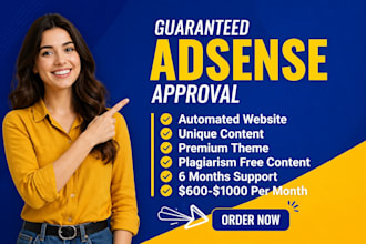 make adsense auto wordpress website for adsense approval