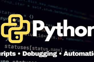 develop, debug, or automate python scripts and applications
