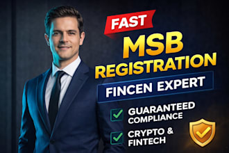 complete msb registration and fincen form 107 professionally
