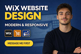 design wix website and redesign a buisness wix website