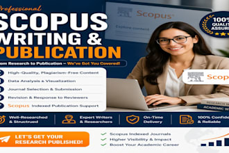 do scopus article, scopus journal scopus proofreading, formating and publication