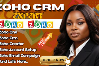 be zoho expert setup zoho crm zoho one zoho email campaign