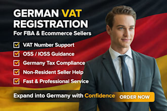 help amazon fba sellers with german vat registration