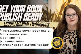 do self help book, edit, format, and prepare your book for publishing on amazon