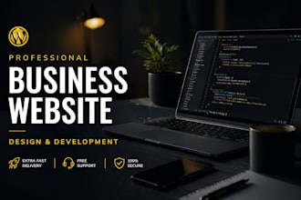 create a professional wordpress website for your business