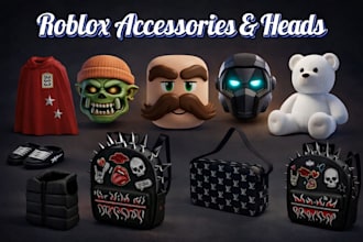 create roblox accessories, roblox dynamic head, ugc bundle