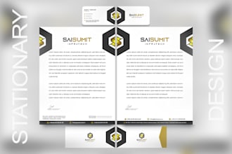design professional business stationery and branding kit