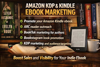 promote your amazon kindle ebook with arc readers booktok bookstagram