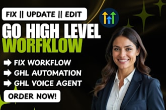 fix, setup gohighlevel automation, vapi voice ai calling agent, ghl landing page