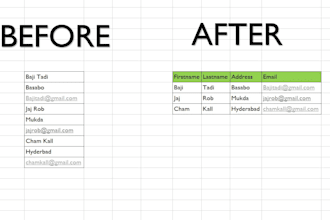 do excel data cleaning vlookup and data entry work