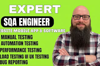 perform manual QA testing for your website, web app, mobile app, or saas