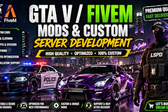 create gta v fivem mods car clothing and eup for your server