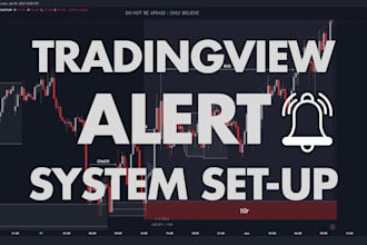create tradingview pine script alert system, indicator and strategy